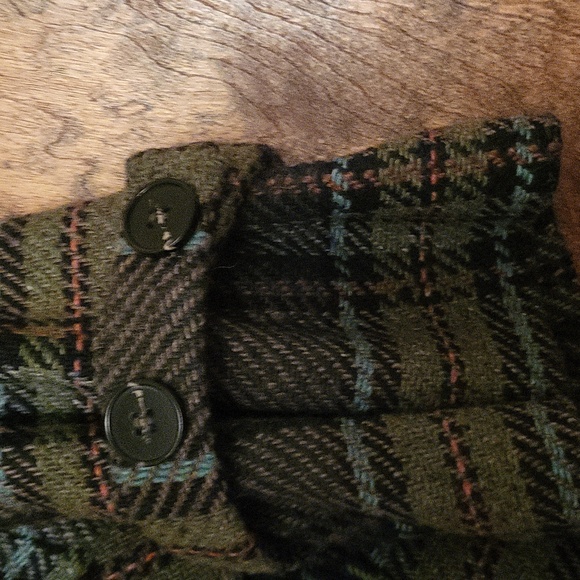 Nordstrom's Wool Blend Plaid Jacket Small - Picture 11 of 11